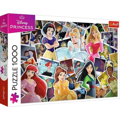 PUZZLE TREFL 1000 DISNEY PRINCESS MINUNATELE PRINTESE foto