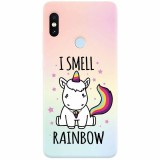 Husa silicon pentru Xiaomi Mi A2, I Smell Rainbow