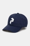 Peak Performance șapcă de baseball din bumbac culoarea albastru marin, cu imprimeu
