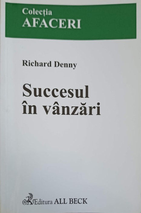 SUCCESUL IN VANZARI-RICHARD DENNY-273853