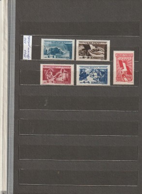 ROMANIA 1947 LP 224 APARAREA PATRIOTICA SERIE MNH NESTAMPILATA foto