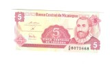 Bancnota Nicaragua 5 centavos 1991-1992, UNC