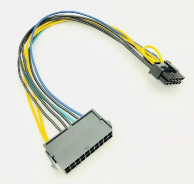 Adaptor sursa alimentare 20Pin la 10Pin pentru Lenovo 18AWG foto