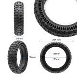 Cumpara ieftin Anvelopa plina trotineta electrica Cityneye 8.5x2.125/B34mm &ndash; negru