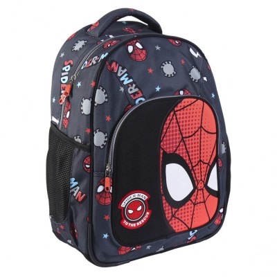 Rucsac Spiderman cu buzunar frontal, 32x42x15 cm foto