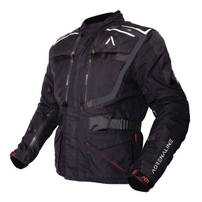 Geaca moto textil Adrenaline Orion, negru, marime 2XL