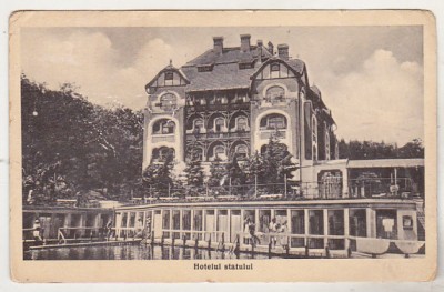 bnk cp Ocna Sibiului - Vedere - uzata 1932 foto