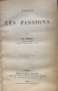 Essai sur les passions - Th. Ribot