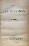 Essai sur les passions - Th. Ribot