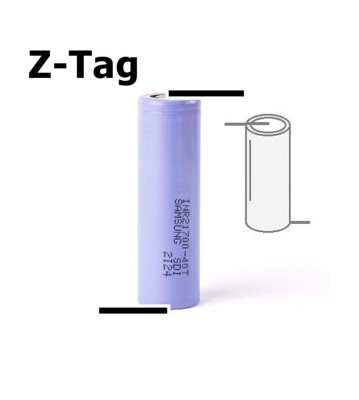 Acumulator Samsung INR21700-40T 3900mAh 35A Li-ion cu urechi de lipire in Z foto