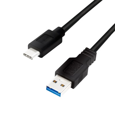 CABLU alimentare si date LOGILINK, pt. smartphone, USB 3.2, USB Type-A (T) la USB Type-C (T), 0.15m, negru, &amp;quot;CU0166&amp;quot; (timbru verde 0.08 lei) foto