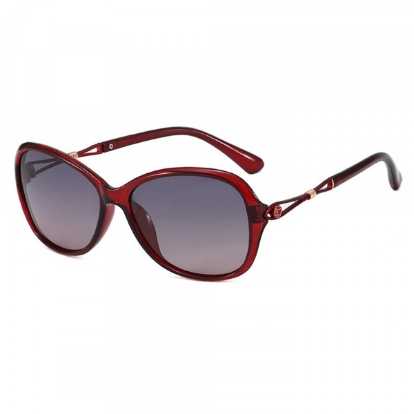 Ochelari De Soare Dama Techsuit 2301-C3, Polarizati, Protectie UV, Rosi