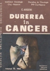 Durerea in cancer, Volumul 11/1983 foto