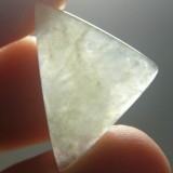 ~ Jad ( Jadeit ) natural-SUPERB - triunghi 5,36 ct. Certificat de Autenticitate