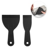 Set Spatule din Plastic, 2 buc, Negru, 5x18 cm si 10x18 cm, CMCLASS