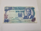 Bancnota kenya 20 sh 1984