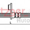 Conducta / cablu frana PEUGEOT EXPERT platou / sasiu (2007 - 2016) METZGER 4110749