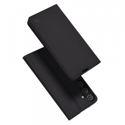 Husa pentru Samsung Galaxy S24 S921, Techsuit, Magskin Book, Neagra foto