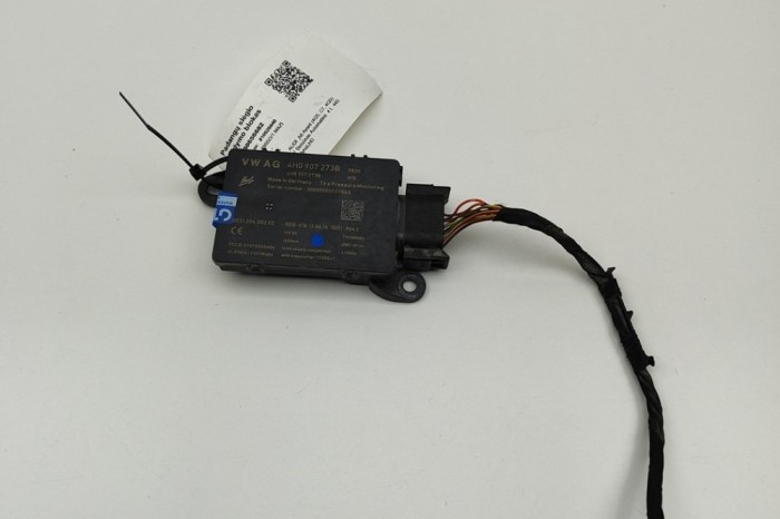 Modul de control presiune anvelope AUDI A6 Avant 4G5, C7, 4GD 2017 OEM: 4H0907273B 30656682