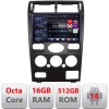 Navigatie Ford Mondeo 2004-2007 Qled 2K Octa Core 16+512 LTE 4G DSP Wifi 5Ghz android auto carplay radio gps internet kit-mondeo2001+EDT-E809-2K CarSt