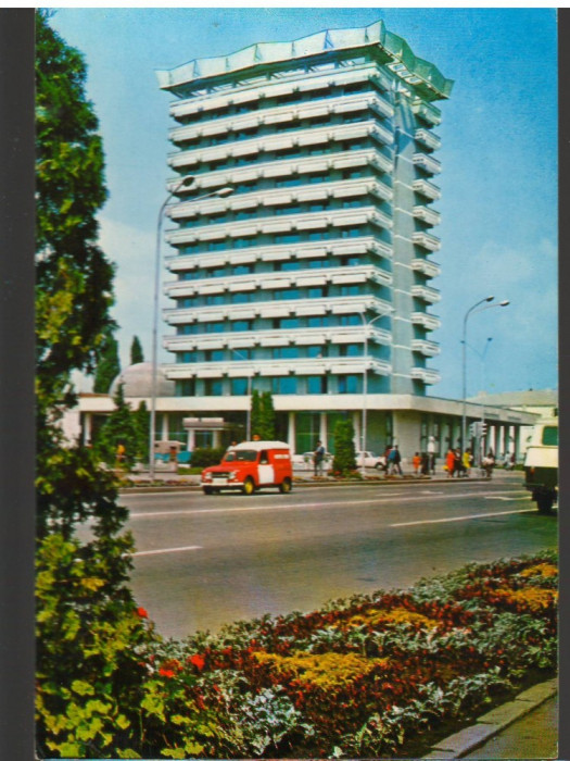 CPI B12509 CARTE POSTALA - BACAU. HOTEL &quot;DECEBAL&quot;