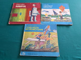 LOT 3 CĂRȚI EDUCATIVE PENTRU COPII: CONSTRUCȚII INSTRUCTIVE, MICROMOTOARE /1976