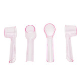 Set capac de protectie pentru periuta de dinti electrica Oral B, 4 buc roz