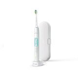 Periuta de dinti sonica Philips Sonicare Protective Clean HX6857/28, Senzor de presiune integrat, 3 moduri, Toc de transport