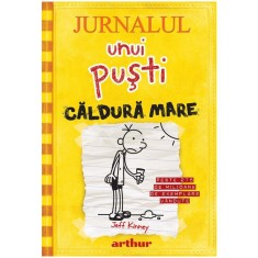 Jurnalul unui pusti 4. Caldura mare, Jeff Kinney