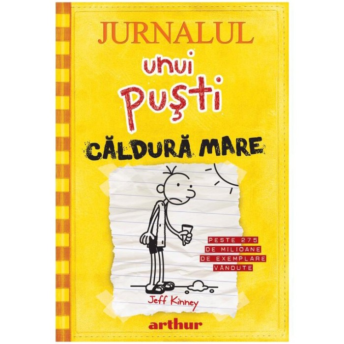 Jurnalul unui pusti 4. Caldura mare, Jeff Kinney