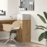 VidaXL Bufet stejar artizanal 38 x 34.5 x 75 cm Lemn compozit