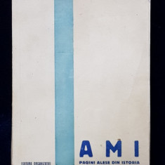 AMI - PAGINI ALESE DIN ISTORIA SI LITERATURA EVREEASCA de N. ZELEWINSKY , 1937
