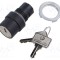 Comutator rotativ cu cheie 22mm EAO Poz.i stab: 3 fără IP65 46