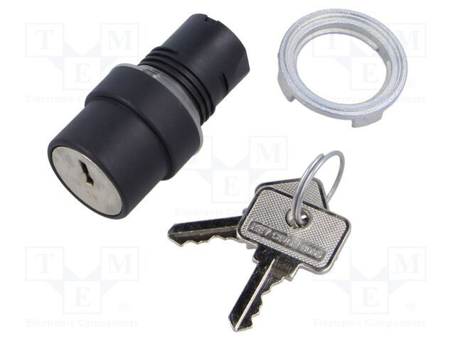 Comutator rotativ cu cheie 22mm EAO Poz.i stab: 3 fără IP65 46