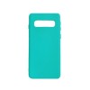 Husa silicon soft-touch compatibila cu Samsung Galaxy S10, Turquoise Mint, ALC MOBILE