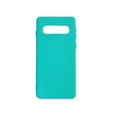 Husa silicon soft-touch compatibila cu Samsung Galaxy S10 Plus, Turquoise Mint, ALC MOBILE