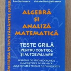 Algebra si analiza matematica- Gheorghe Cihodariu, Ileana Simionescu