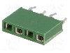 Conector 4 pini, seria HV-100, pas pini 2.54mm, TE Connectivity - 215297-4