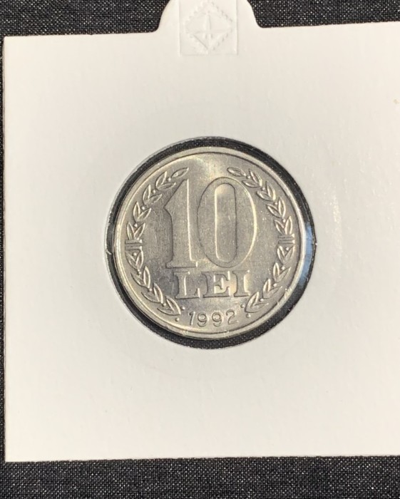 Moneda 10 lei 1992