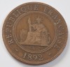 Indochina Franceza, 1 Cent 1892, Asia