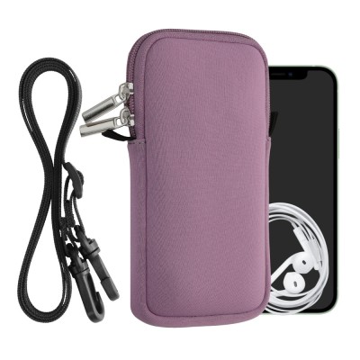 Husa Kwmobile Universala XXL - 7&amp;quot;, Neopren, Mov, 58700.5.108 foto