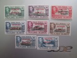 SOUTH SHETLANDS 1944 CU SUPRATIPAR SERIE NEUZATA MNH/MH=331