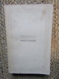 Eminescu - Proza literara (1964)