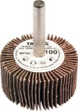 Perie abraziva circular cu tija 60x30x6 mm granulatie 120 YATO