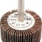 Perie abraziva circular cu tija 40x20x6 mm granulatie 80 YATO
