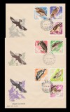 1967 Romania - 3 FDC Pasari de prada, LP 643, Romania de la 1950, Fauna