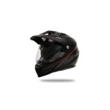 Casca enduro/ATV Ufo Aries, culoare negru/rosu, marimea M Cod Produs: MX_NEW HE13500KBM