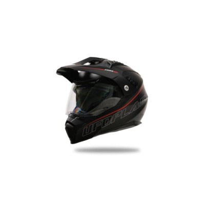Casca enduro/ATV Ufo Aries, culoare negru/rosu, marimea M Cod Produs: MX_NEW HE13500KBM foto