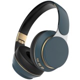 Casti True Wireless Stereo Pliabile, Microfon incorporat, Bluetooth 5.0, Bass Stereo, Noise Cancelling, Universale, Albastru