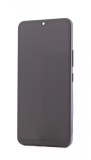Display LCD Samsung Galaxy S22 5G S901B Negru, Rama Inclusa, Incell (Atentie: Nu suporta amprenta si proximitate. Rama mai groasa)